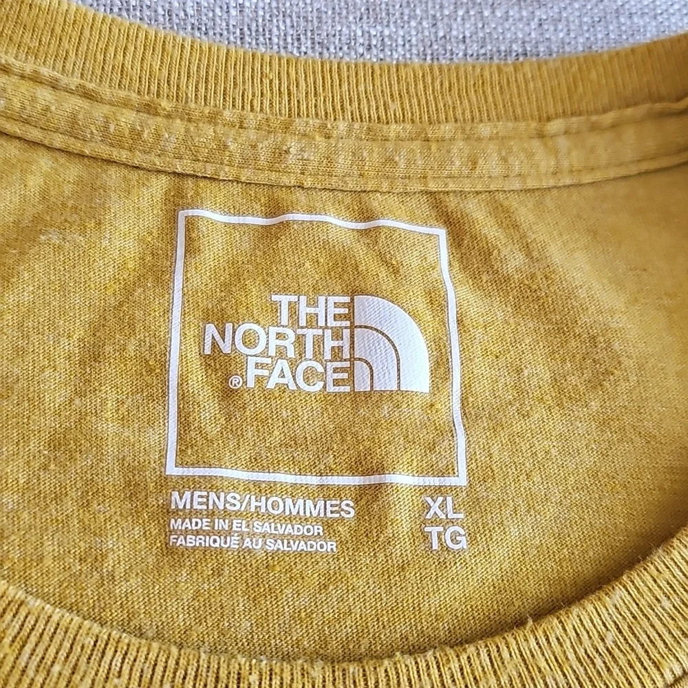The North Face stylish mustard